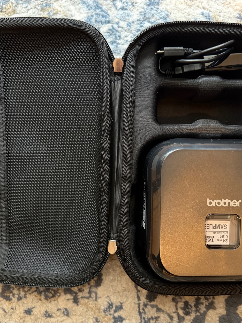 Brother Portable Label & Photo Printer in Black